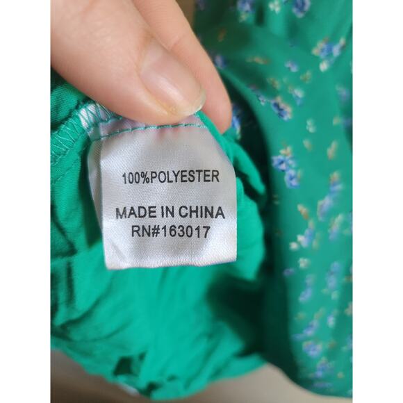 Princess Polly Floral Open Back Off The Shoulder Sun Dress-6 - Picture 7 of 8